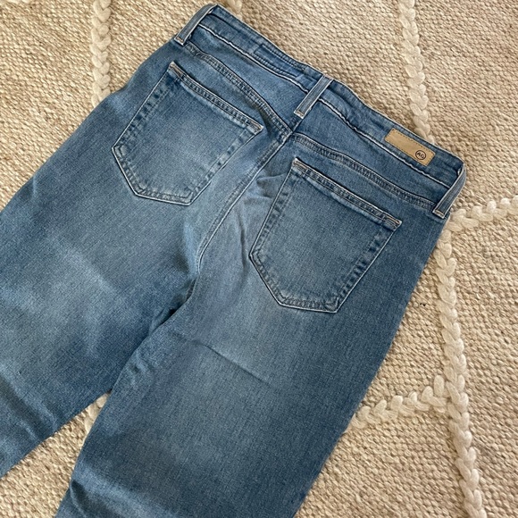 AG Mid Rise Straight Leg Jeans - Picture 4 of 5